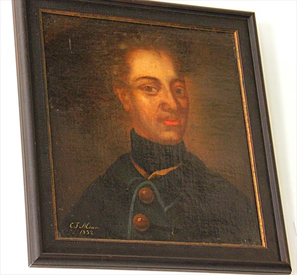 038-Портрет Карла XII,1706